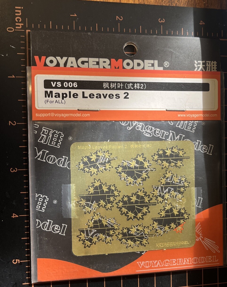 Voyager VS 006 Maple Leaves brass set