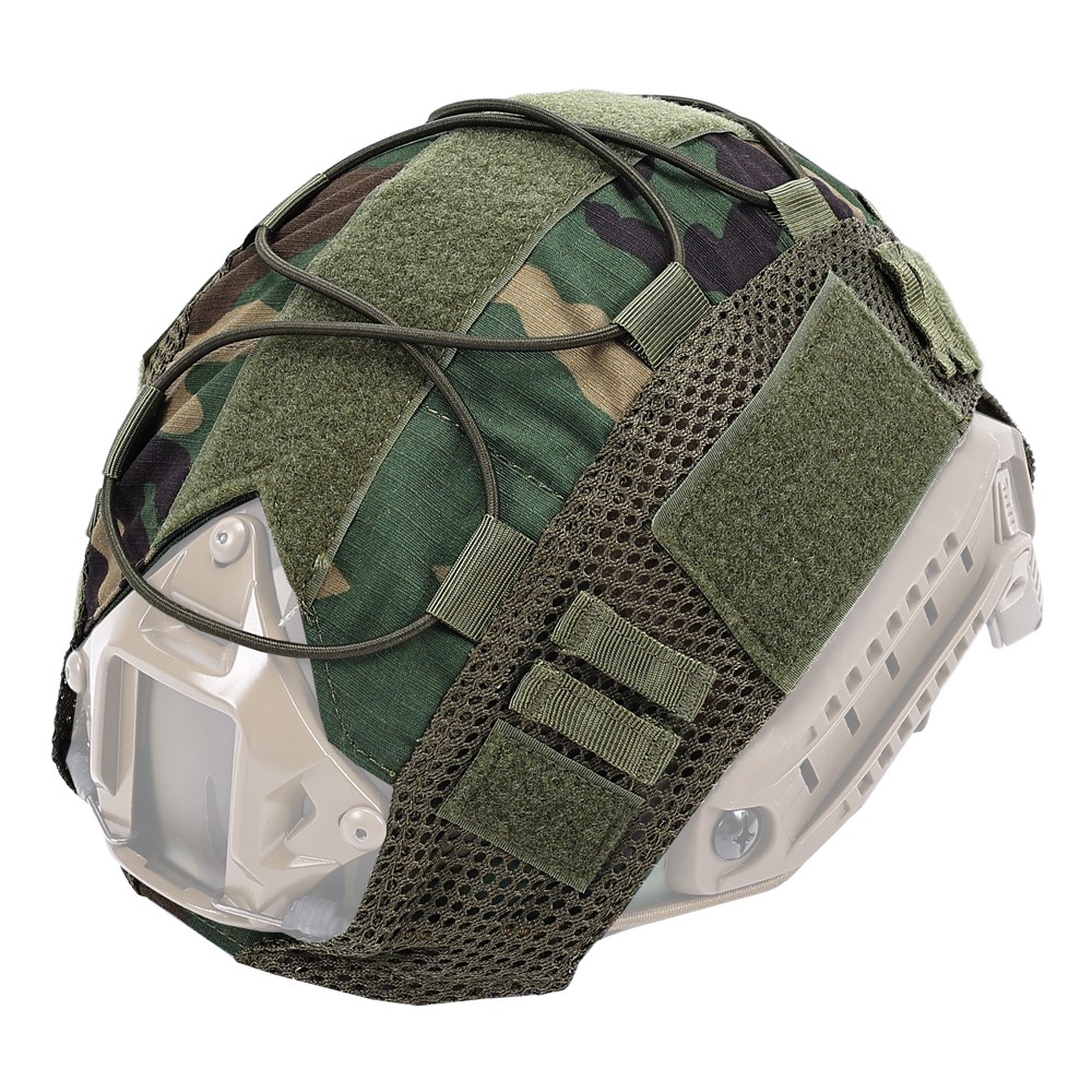 Tactical FAST Helmet Cover Military Airsoft Gear Wargame Headwear Camo Hunting