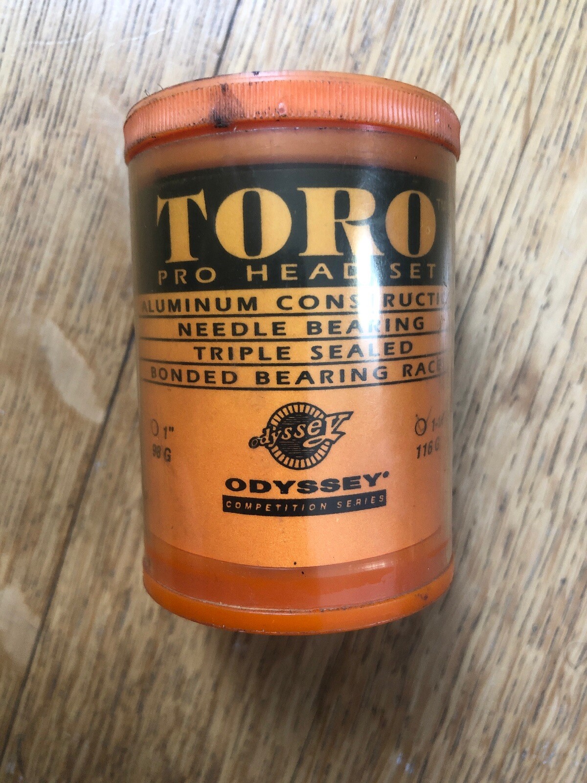 New-Old-Stock Odyssey TORO Headset 1 1/8" Black