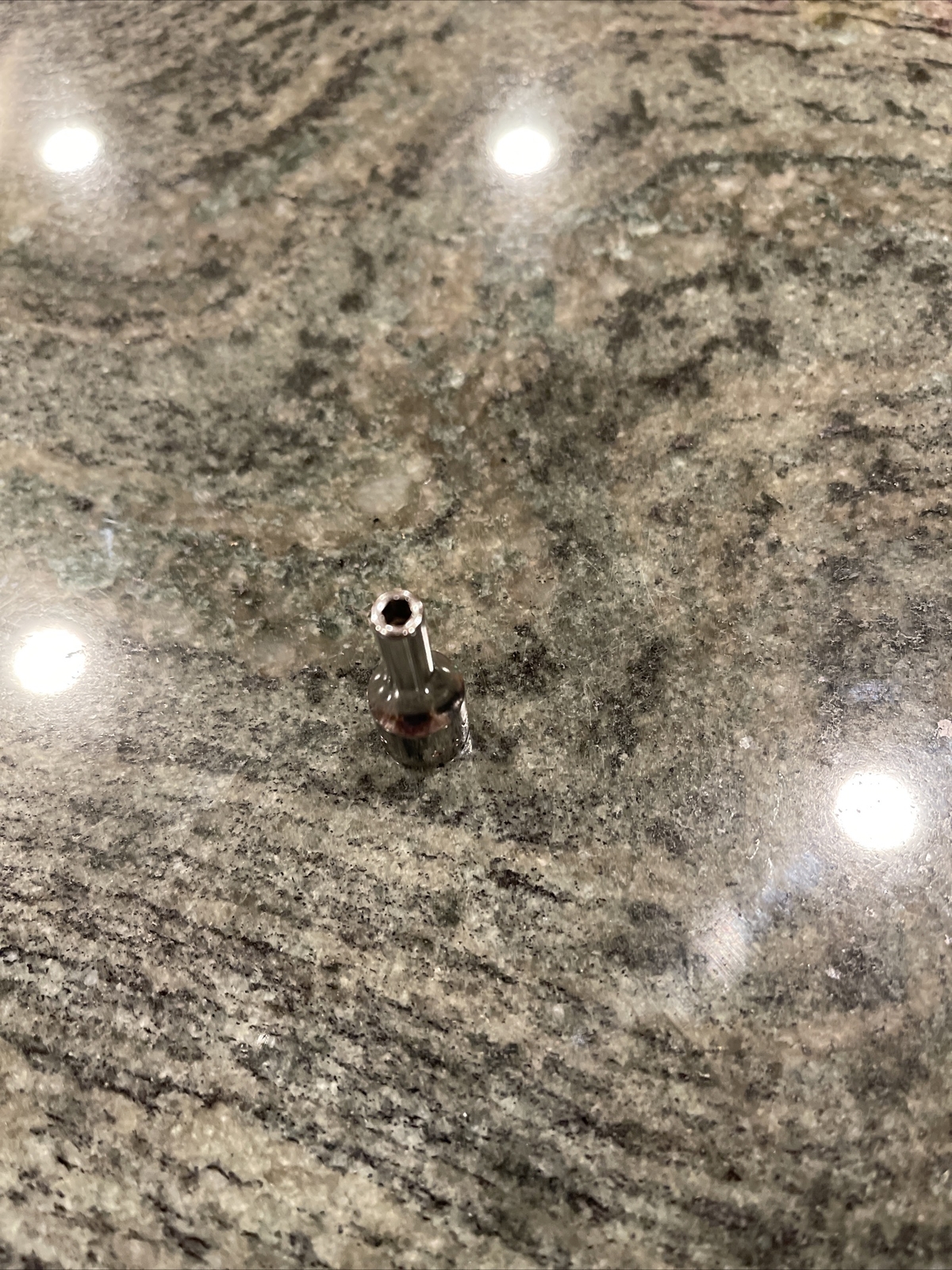 Snap On tms04 1/8" 1/4" drive 6 point semi deep chrome socket