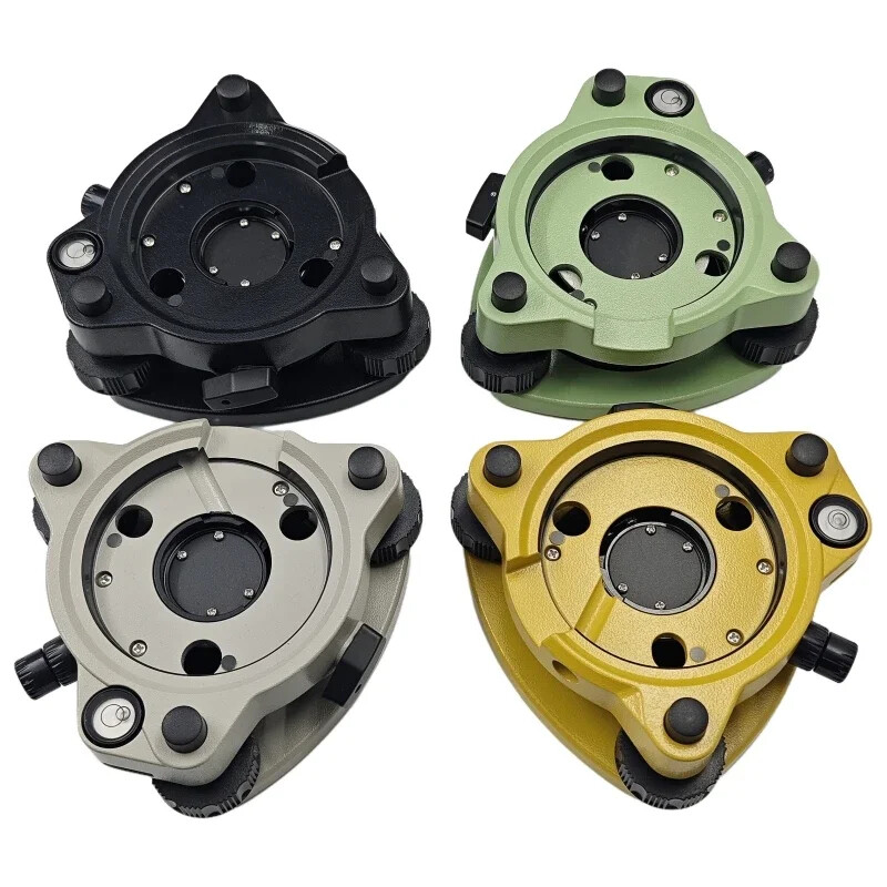 THREE-JAW TRIBRACH WITH OPTICAL PLUMMET FOR TOTAL STATION SURVEYING