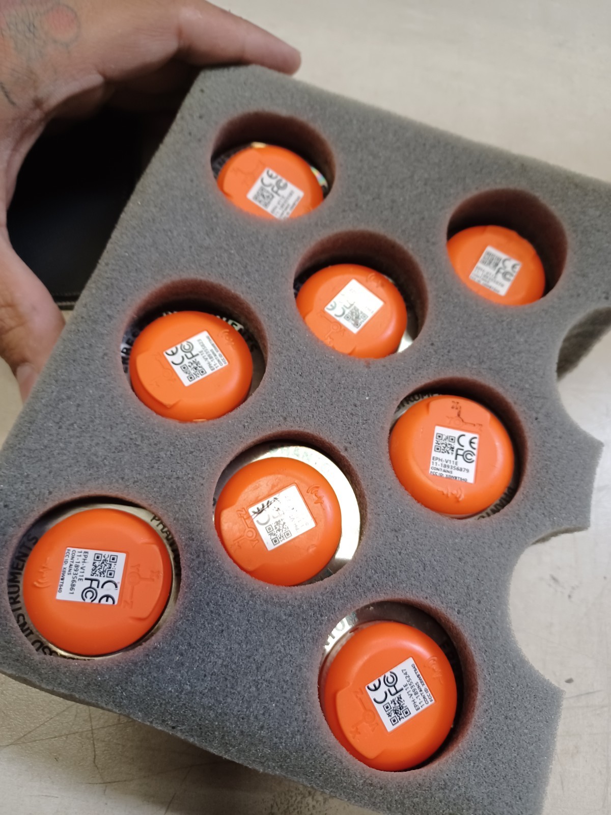 X1 EPH-V11E | Triaxial Wireless Vibration Sensor – High G’s