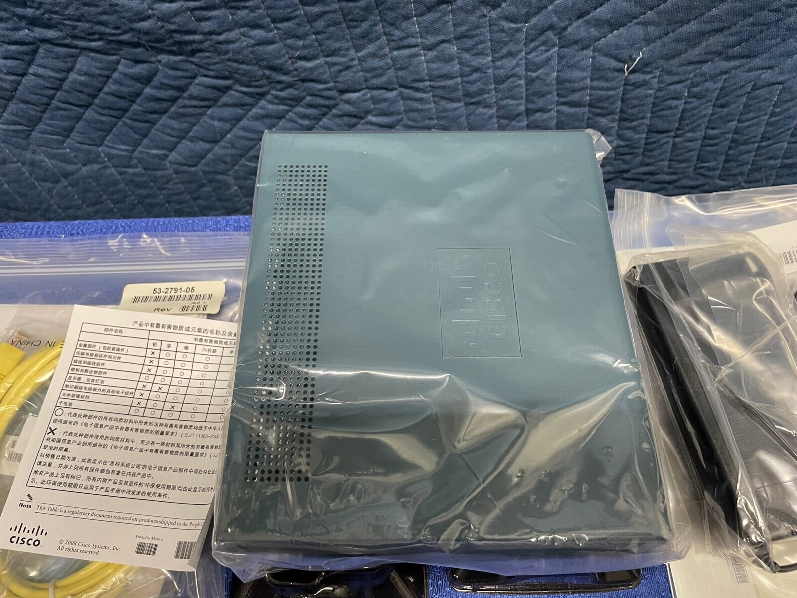 Cisco ASA 5505 V09 Fast Ethernet Firewall Security Appliance Open Box