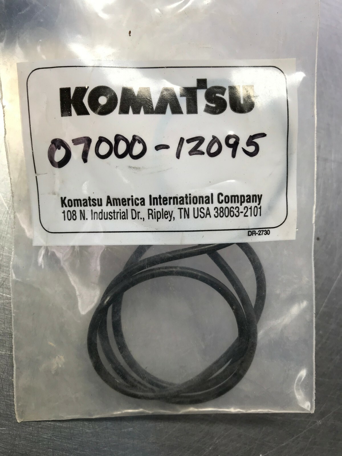 07000-12095  Genuine OEM  KOMATSU  Dresser  O-RING SEAL  0700012095