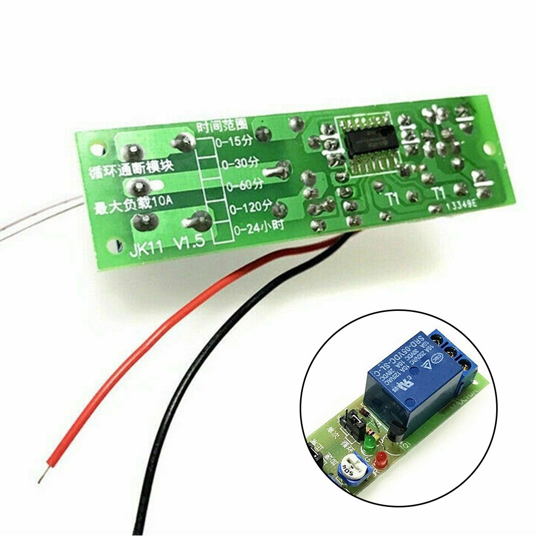 DC12V Adjustable Infinite Cycle Loop Delay Timer Time Relay Switch ON OFF Module