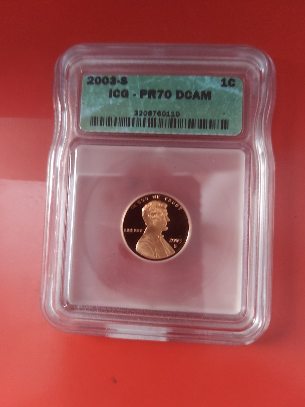 2003-S Mint Proof Set IGC PR70DCAM