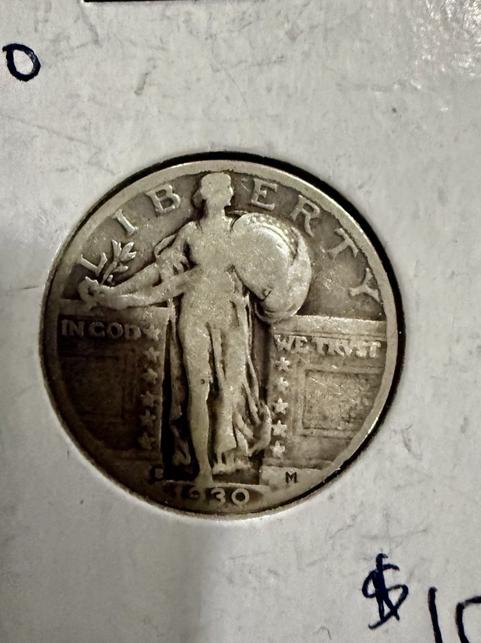 1930-S Standing Liberty Quarter