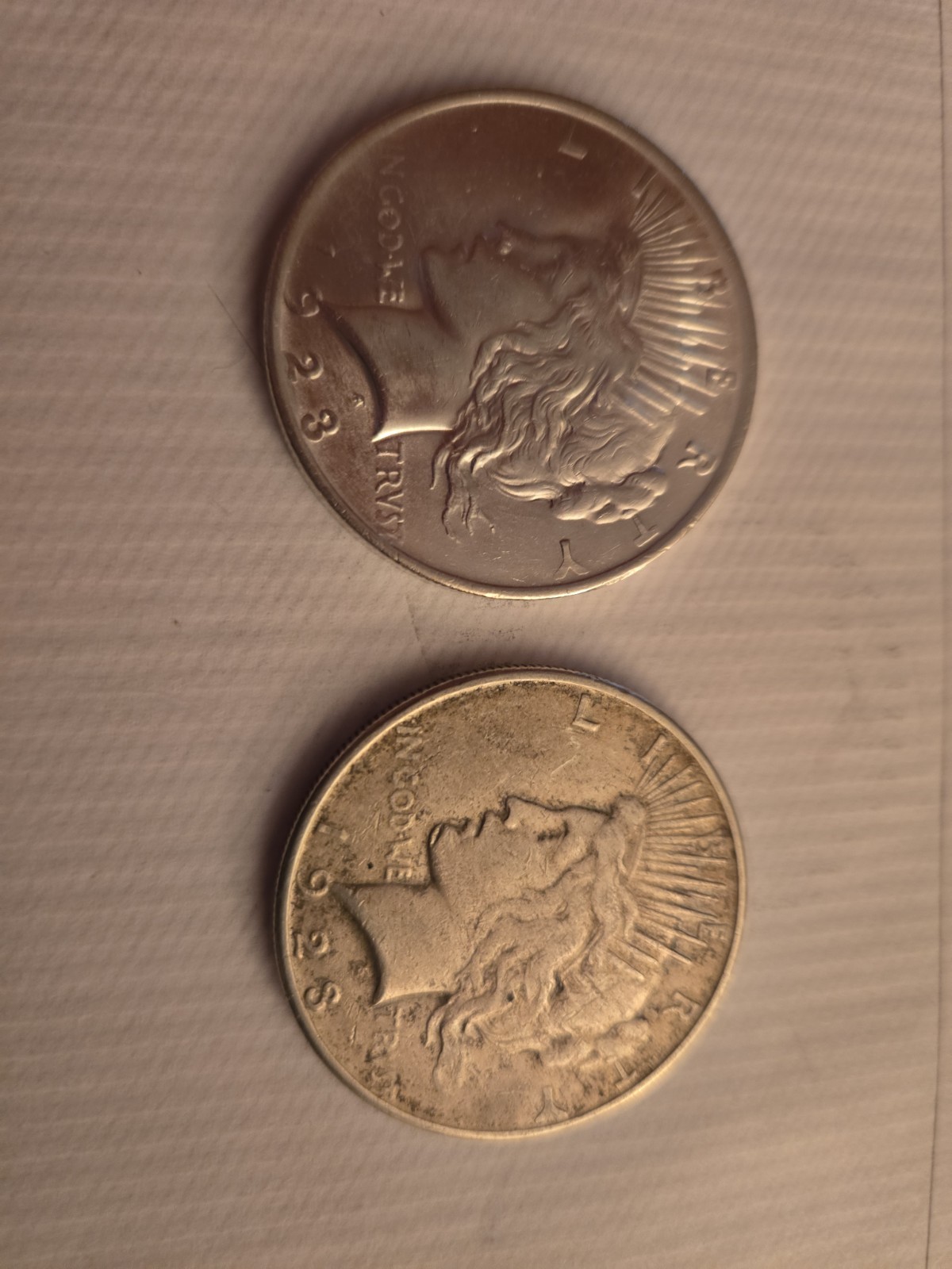 peace dollar lot of 2