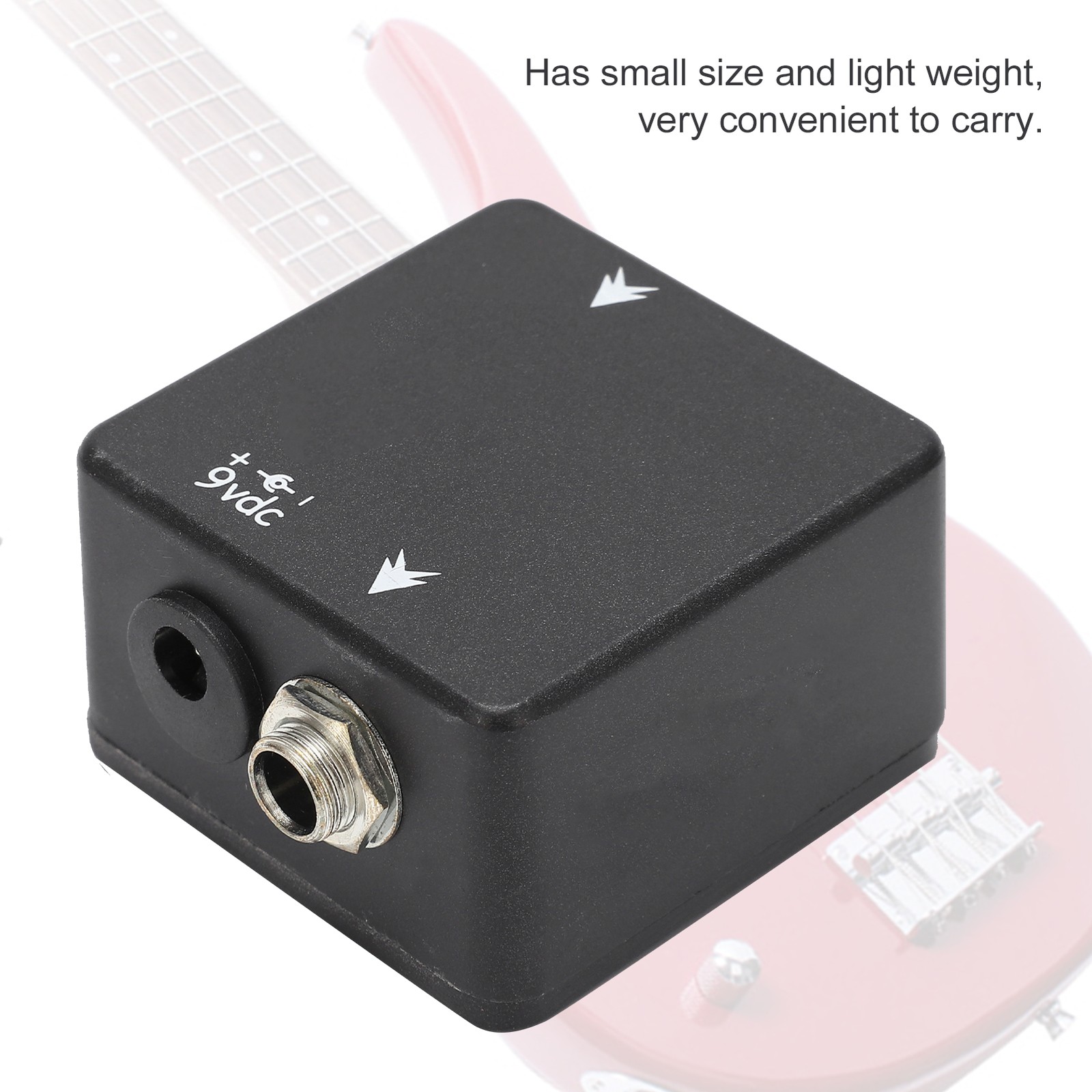 Portable Black Guitar Buffer Effect Pedal For Amplified Sound Popular