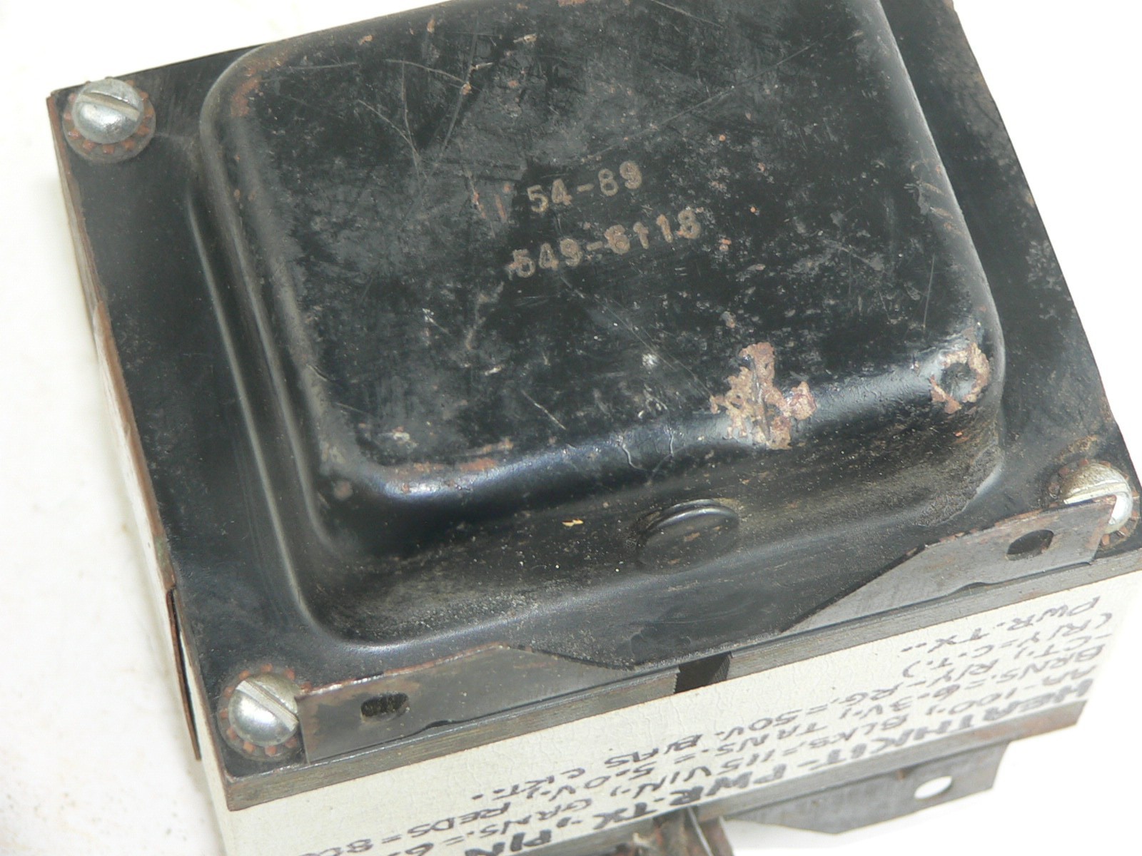 1 Heathkit 54-89 Power Transformer--Tests good-AA-100