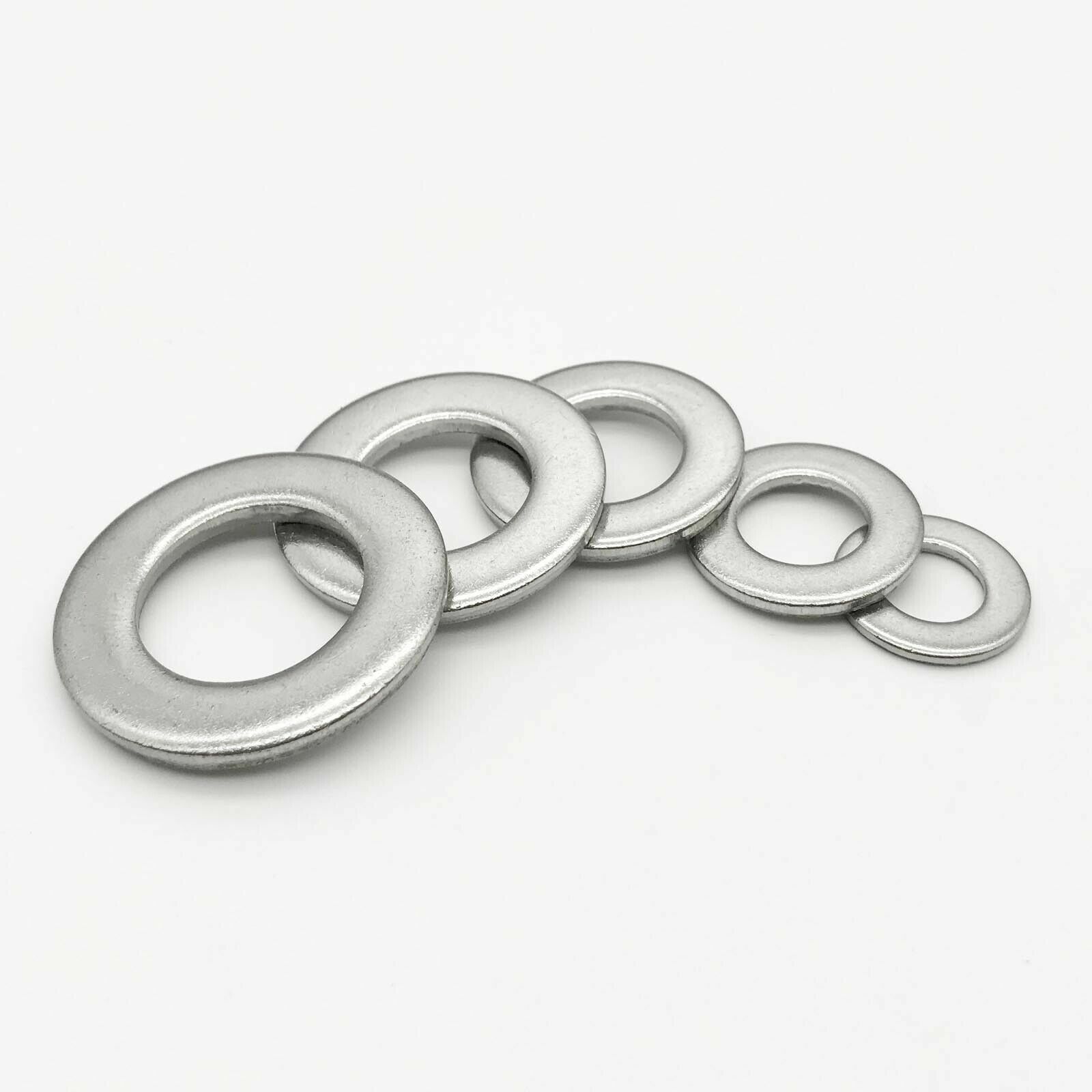 M1.6 M2 M4 M8 M12 M16 Flat Washers Crush Washers A2 Stainless Steel Wider Large