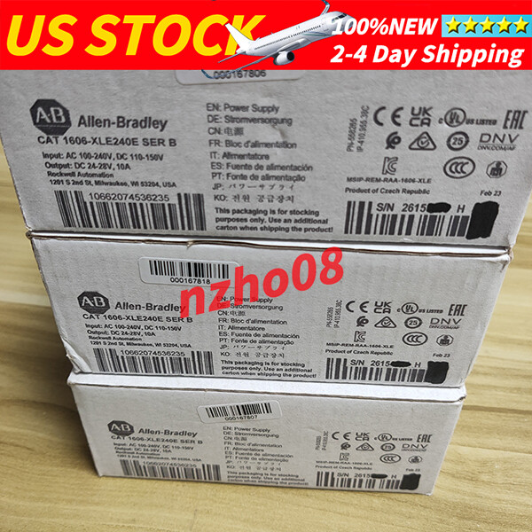 1606-XLE240E Power Supply New Factory Sealed Allen Bradley Free Shipping