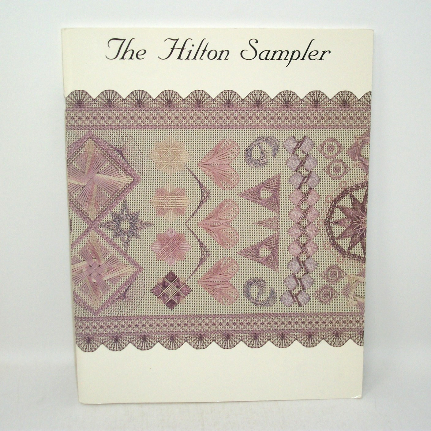 The Hilton Sampler by Jean Hilton Softcover Needlepoint Designs Charted Book VTG