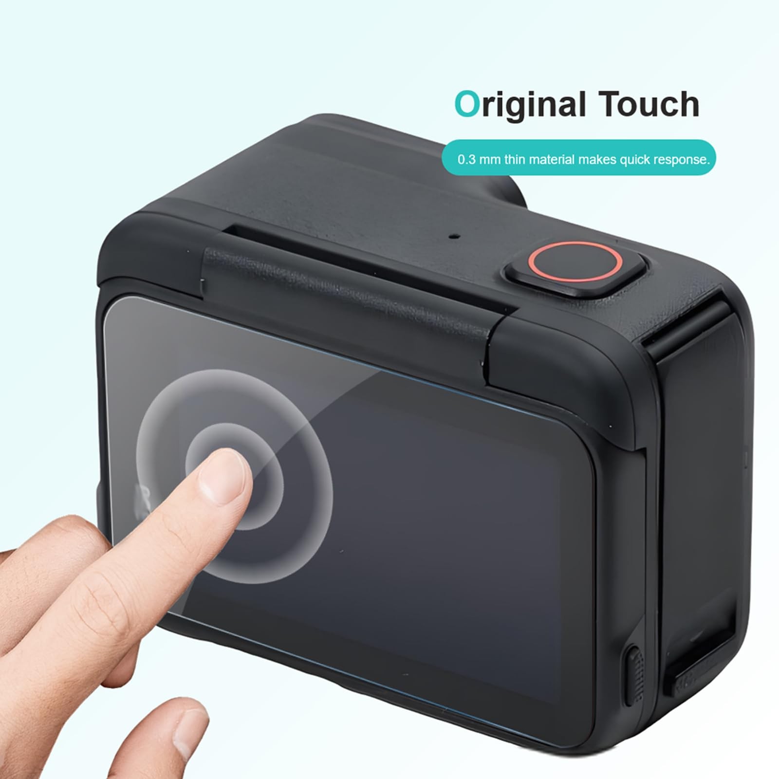 iDaPro [2+2+2Pack] Screen Protector for Insta360 Ace Pro 2, 3+3