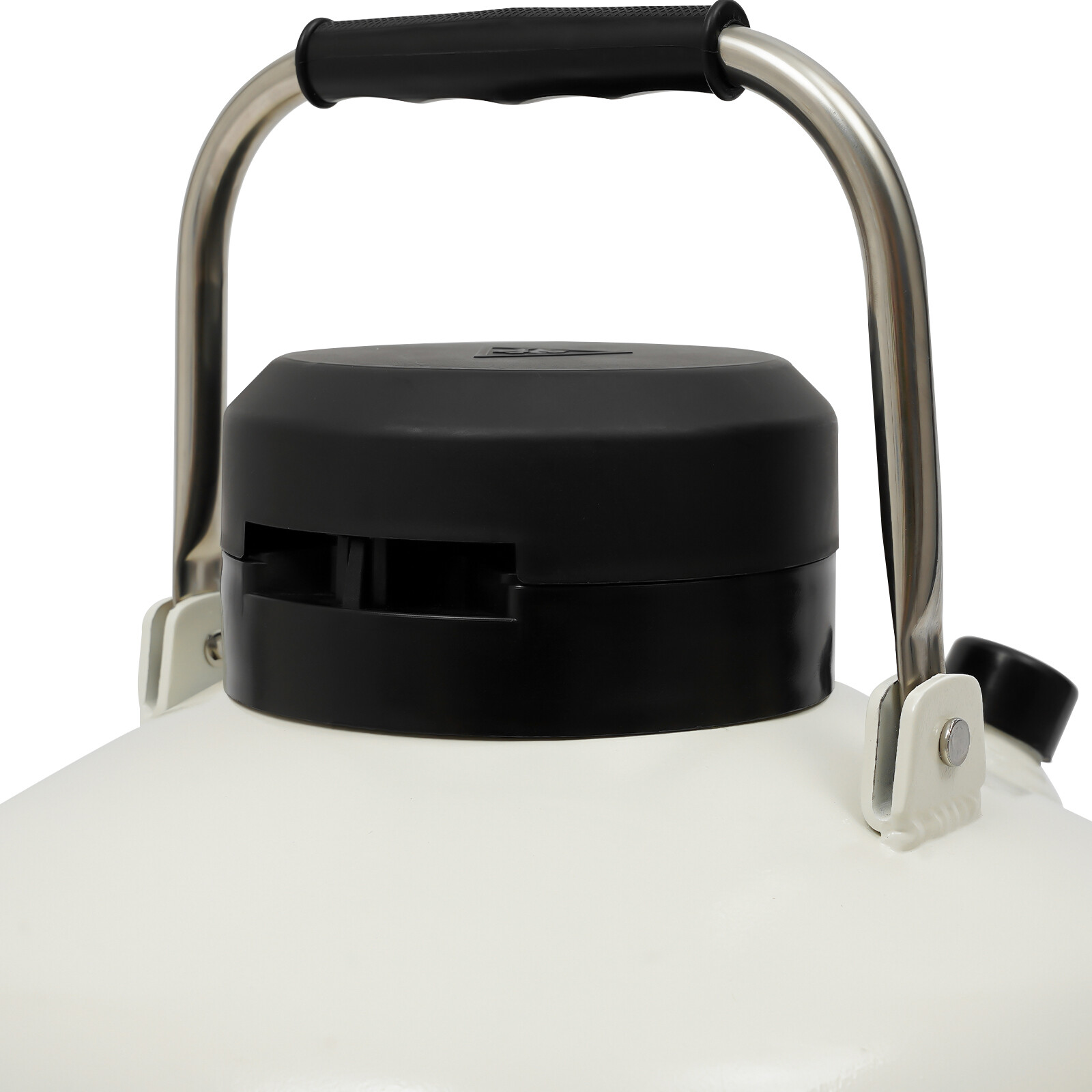 10L Liquid Nitrogen Tank, Cryogenic Container, 0.03Gal/Day Evaporation, Portable