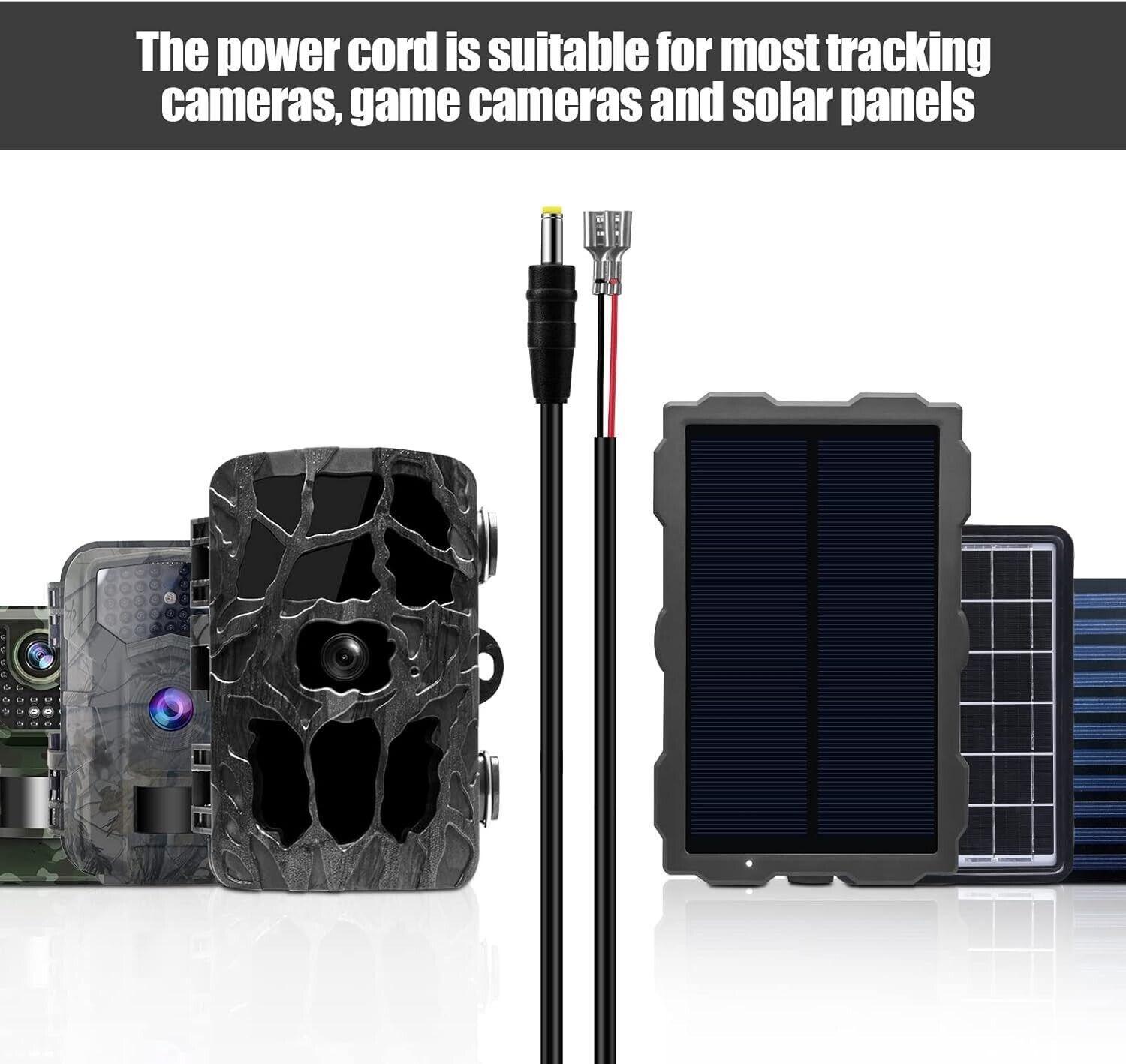Trail Camera Power Cord79inch Dc External Power Cable Compatible with Tactacam R