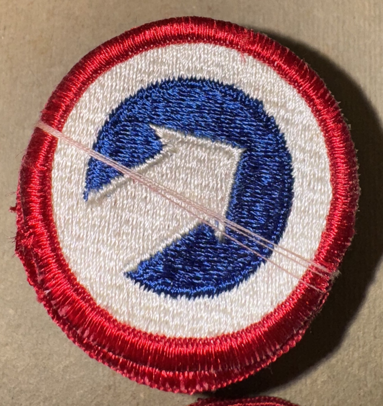 Bundle of 20 original Vietnam era 1st Logistics Command SSI Patches, 1st LOG CMD