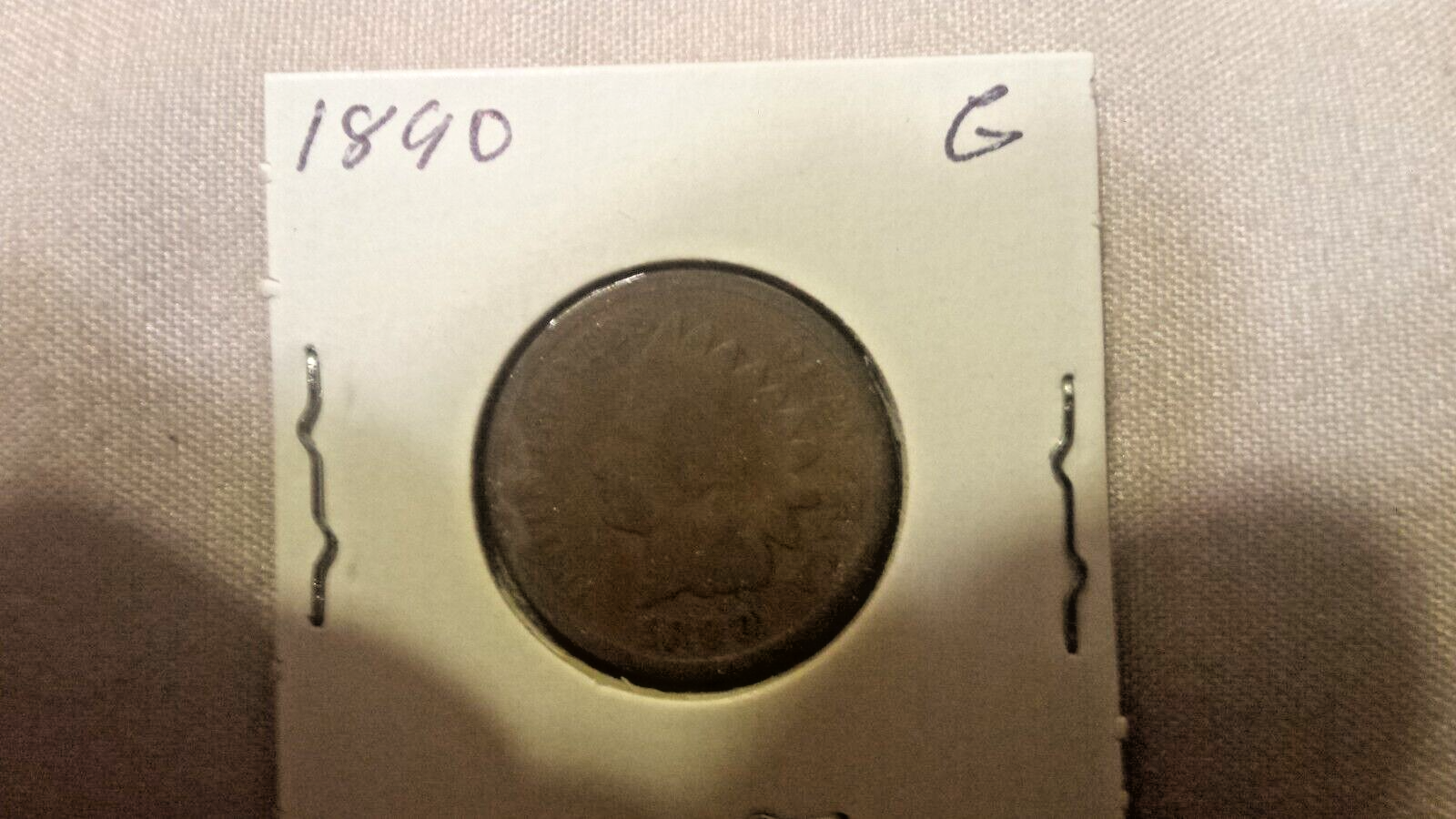 1890 P CENT--YOU DECIDE GRADE INDIAN HEAD