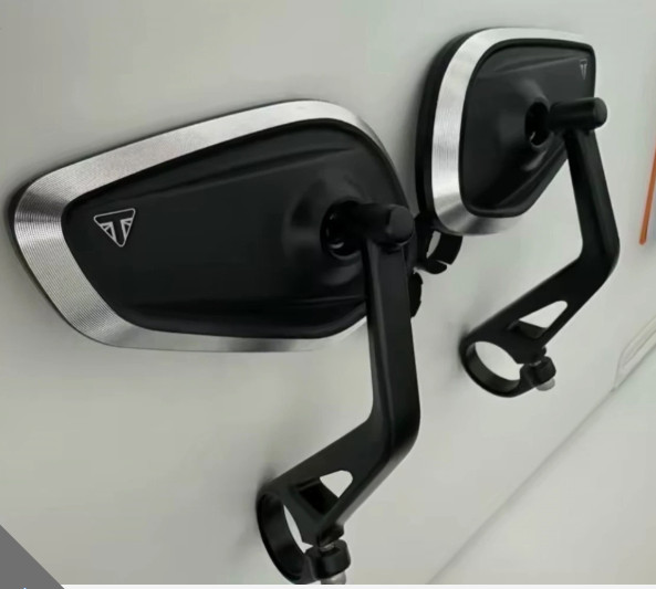 Triumph Bar End Rearview Mirrors Street Triple 765 R RS 675 New
