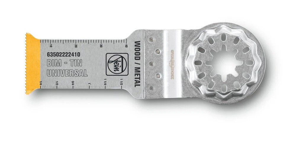 Fein Titan Coated Universal Oscillating Saw Blade 1-1/8 Inch X 2-1/8 Inch 3
