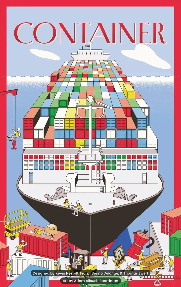 Container Board Game Deluxe Edition from Allplay NEW in Shrink