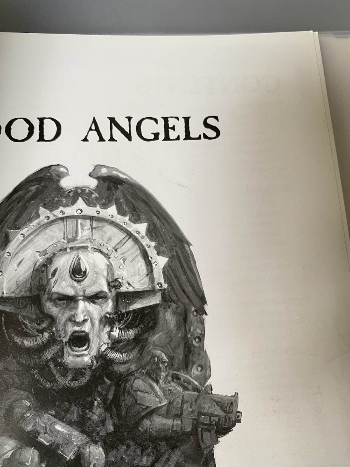 40k 4th Ed Blood Angels Codex, OOP Softcover Book, V.Good Condition