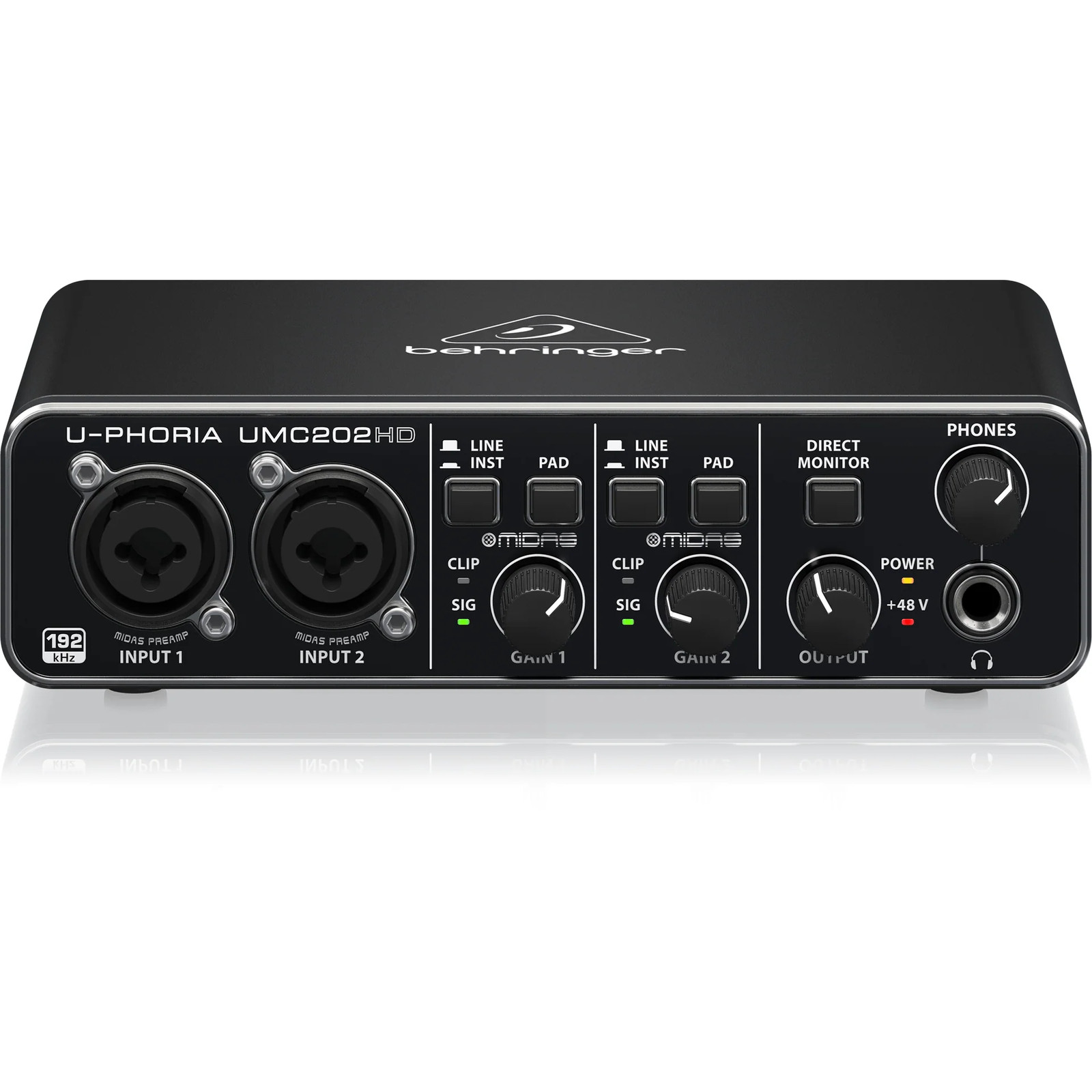 Behringer U-PHORIA UMC202HD - USB 2.0 Audio Interface
