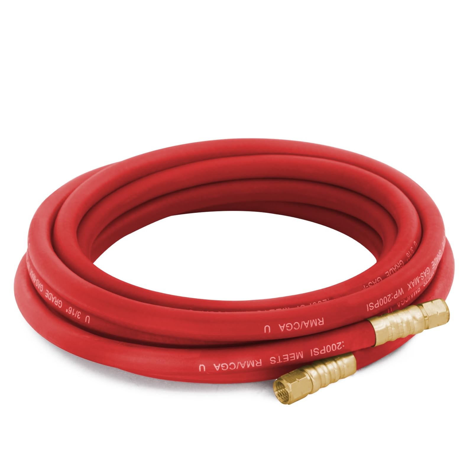 AWLOLWA Turbo Style 0386-1090 Ah-12 Hose Acetylene, 12' Professional Series