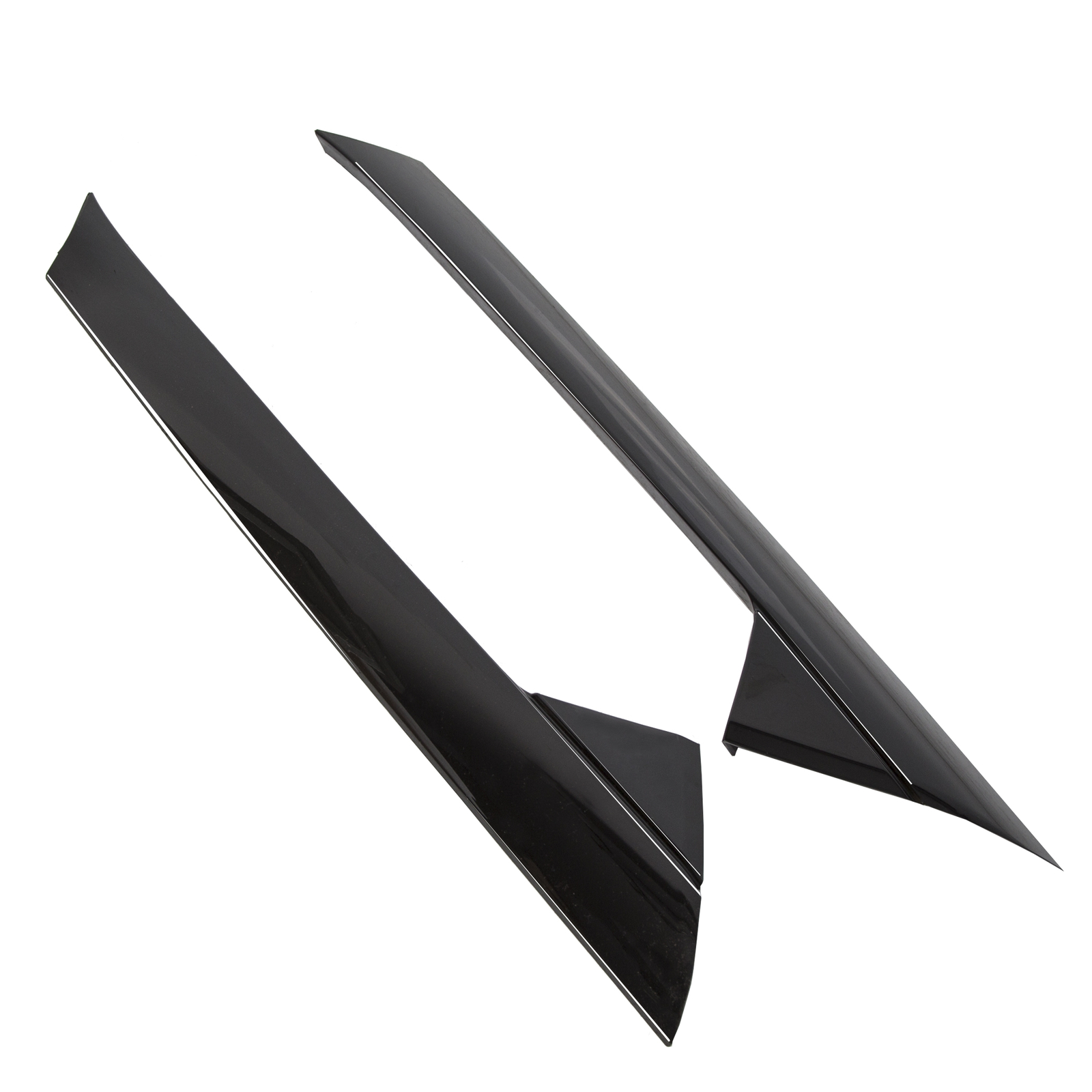 Pair Inner & Outer Windshield A Pillar Molding Trim For Ford Explorer 2011-2019