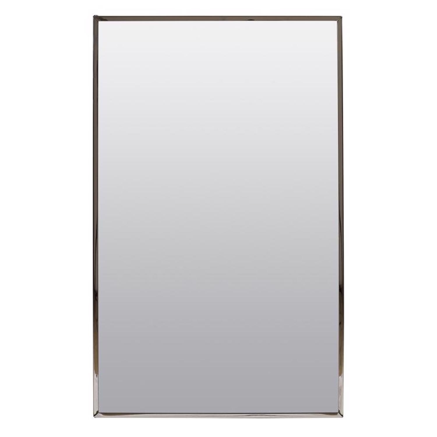 Zenna Metal 105 Stainless Steel Medicine Cabinet 26.13 H x 16.13 W x 4.5 D in.
