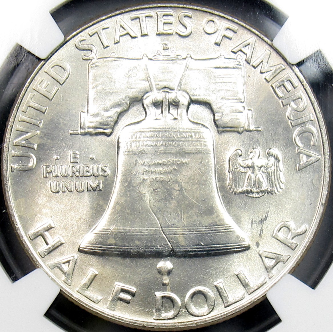 1954-D Franklin Half Dollar - NGC MS63 FBL!