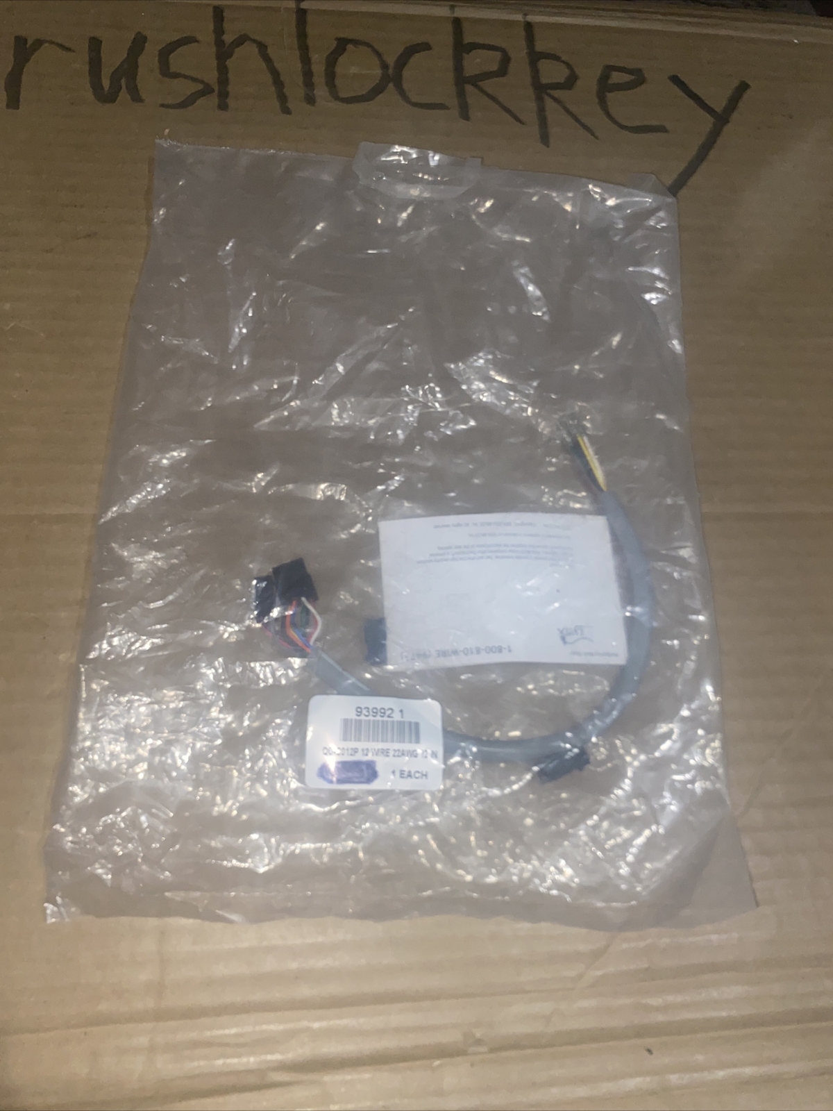 Brand New-Open Box-McKinney Electrolynx Cable QC-C012P 12 wire 22 awg 12in