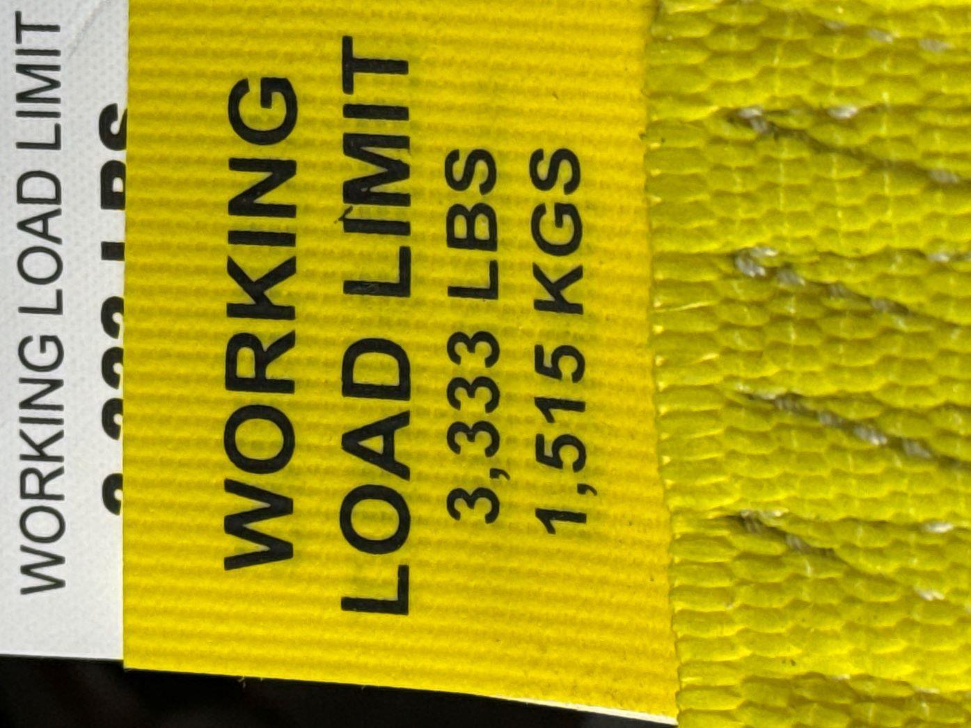 2"X30' Long Handle Ratchet Strap with J-Hooks 4 Pack