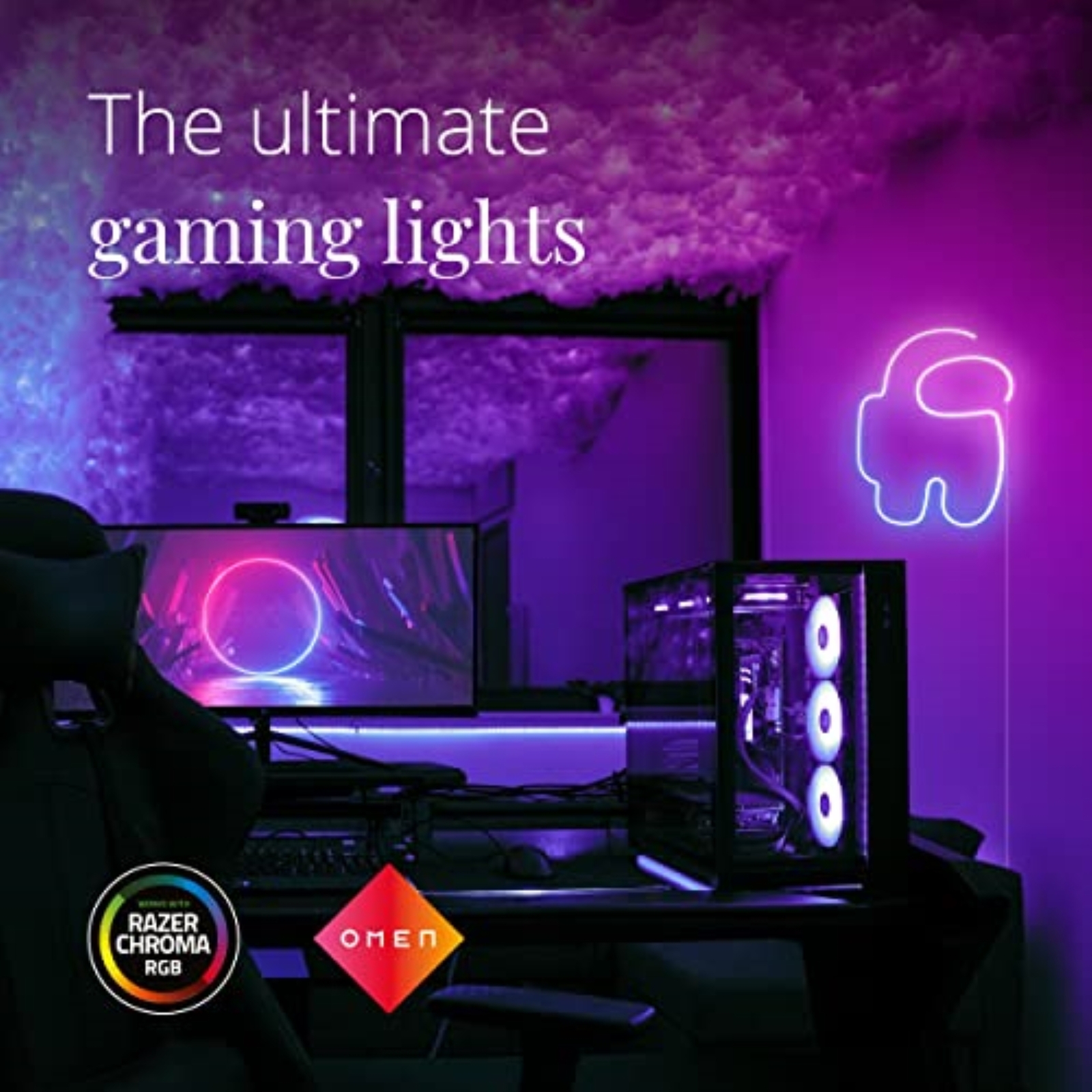 Twinkly Indoor Line Starter Kit App-Control White Light Strip with RGB LEDs, 5'