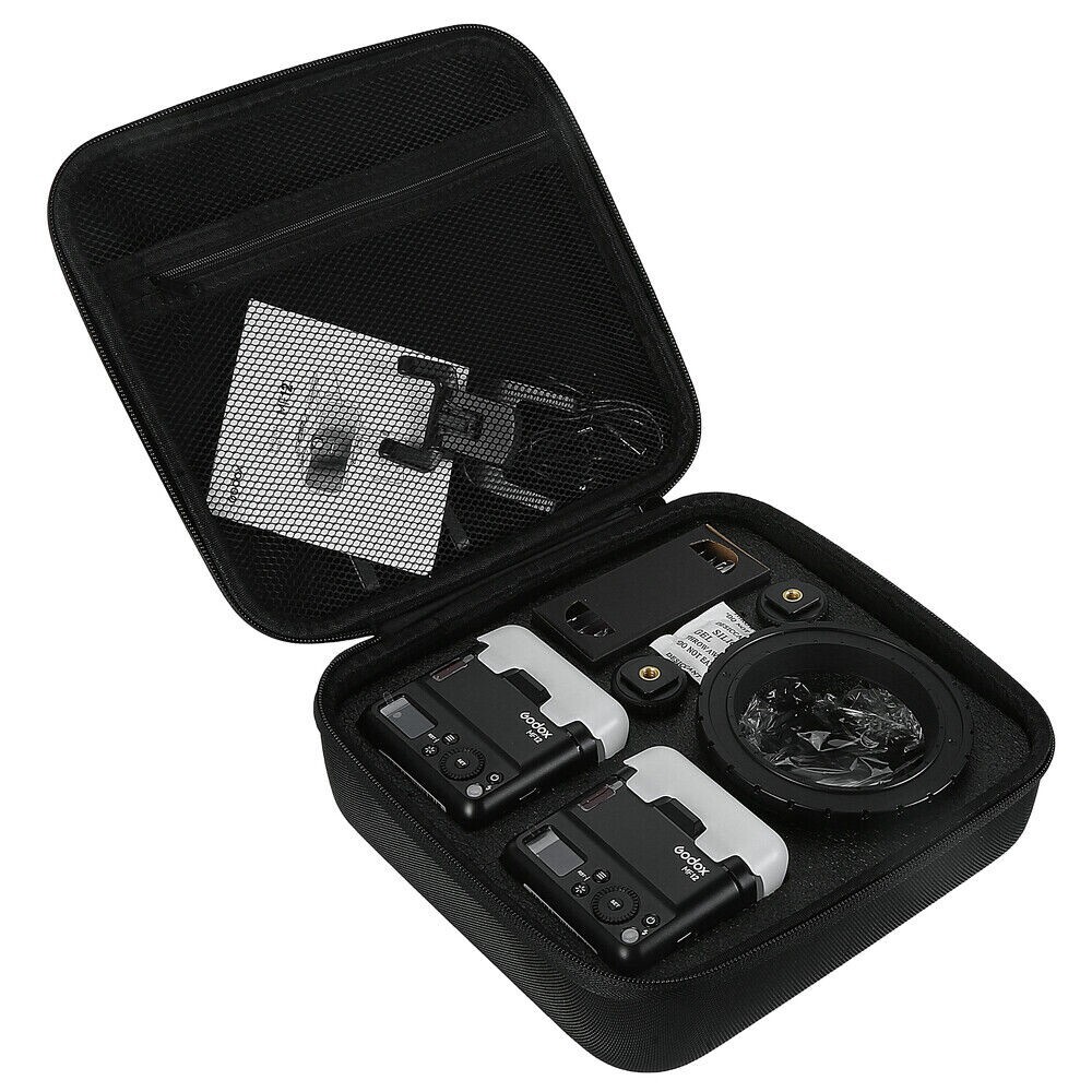 Godox MF12-K2 Macro Flash 2-Light Kit TTL Flash Speedlite For Sony Canon Nikon
