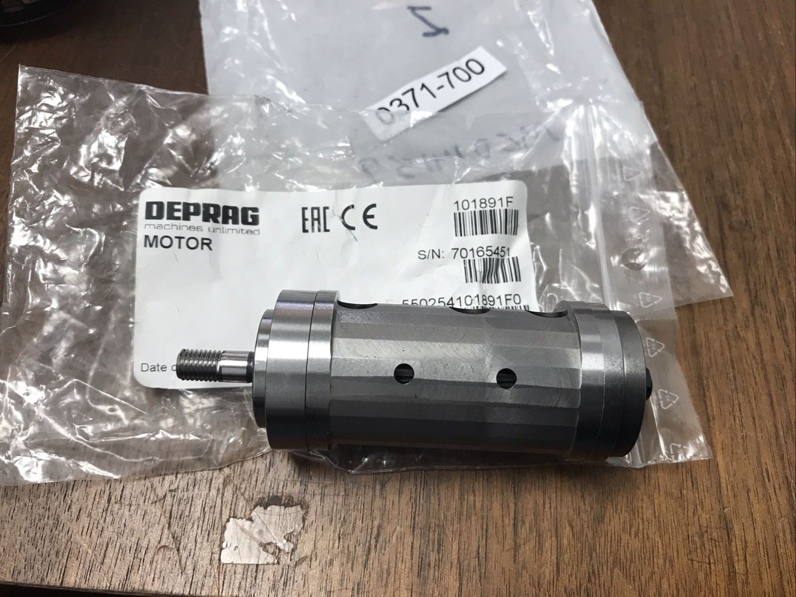 Deprag 101891F For Lutz Pump 0371-700 Rotary Vane Motor