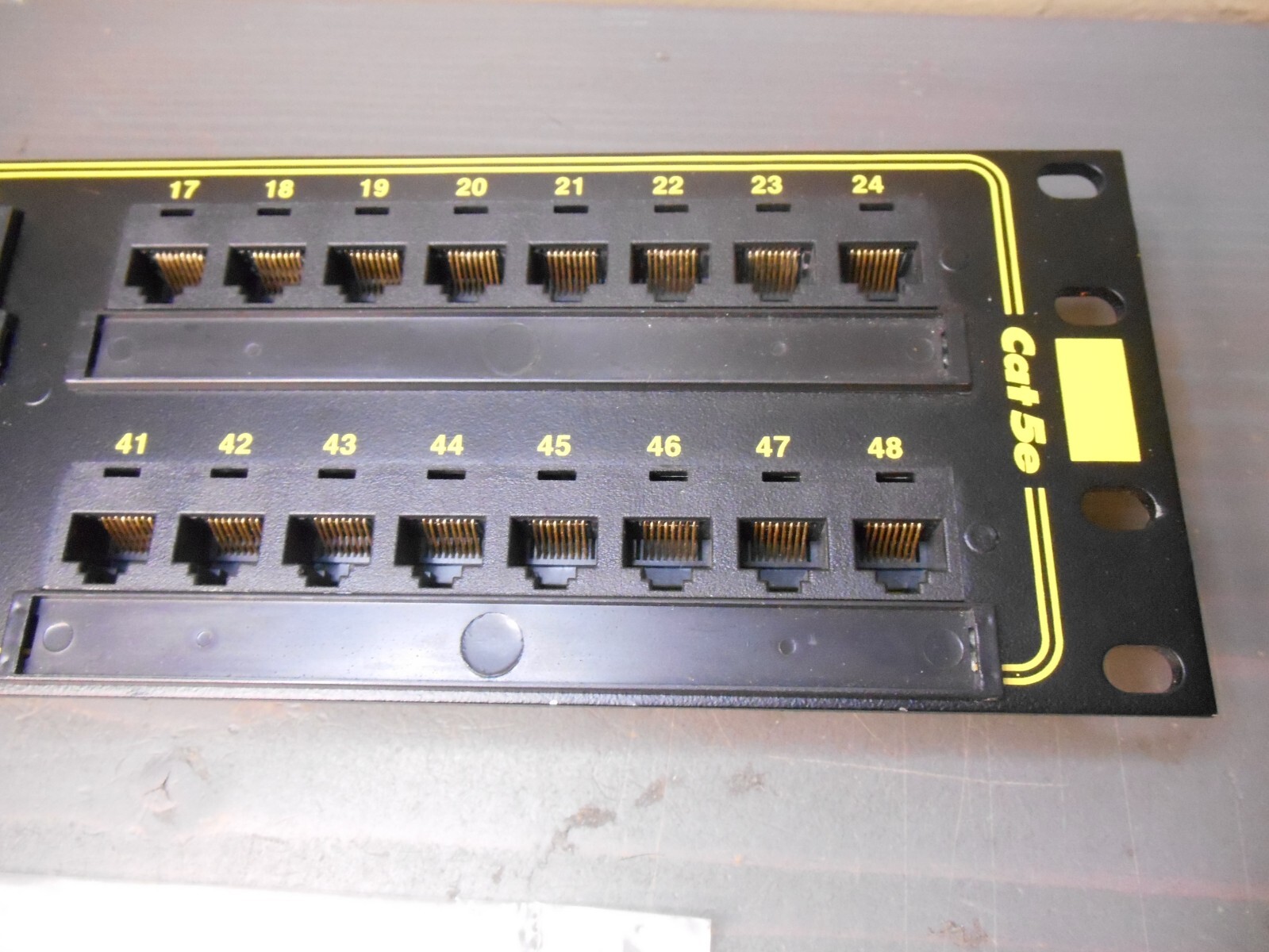 Ortronics OR-851044791 Category 5 48-Port Patch Panel OR851044791