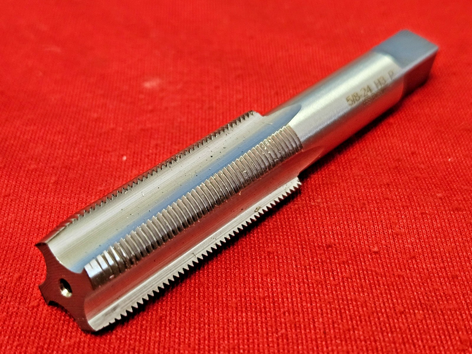 5/8"-24 Plug Tap NEF Alfa HTSPP71351 Gunsmithing 4FL HSS Special RH US Seller
