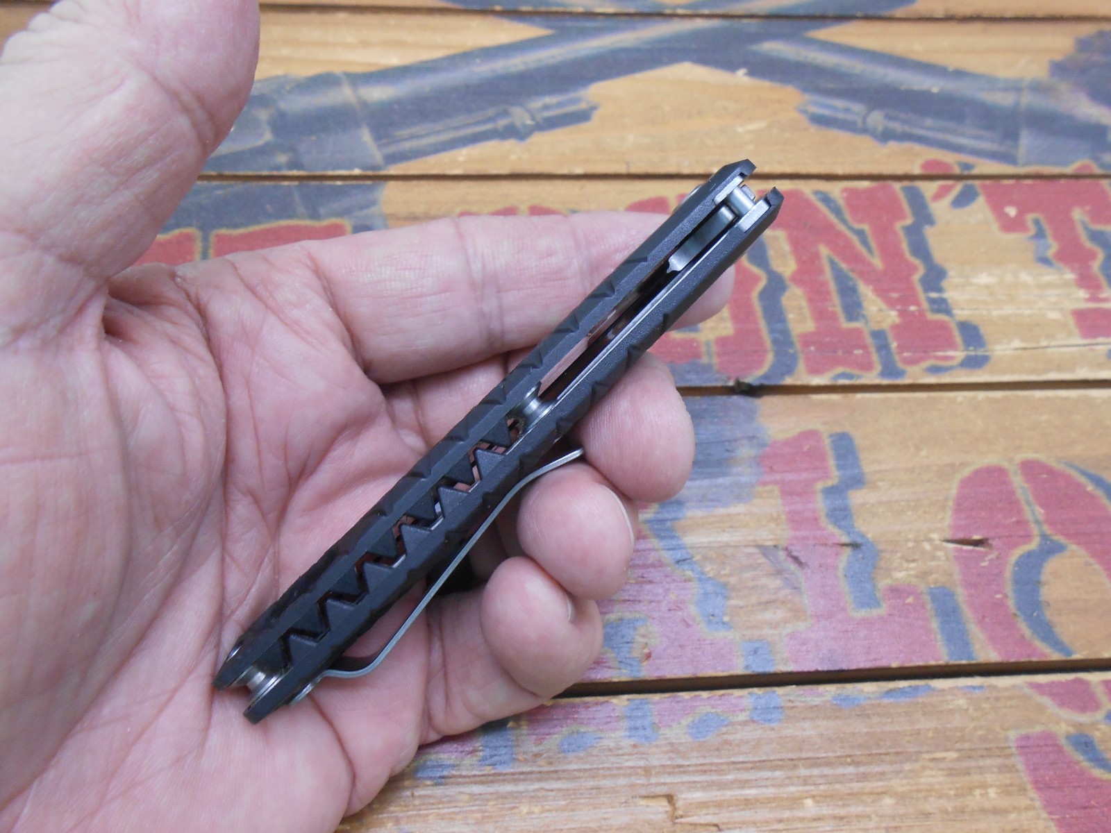Gerber Zilch Pocket Knife Liner Lock Plain Edge Blade