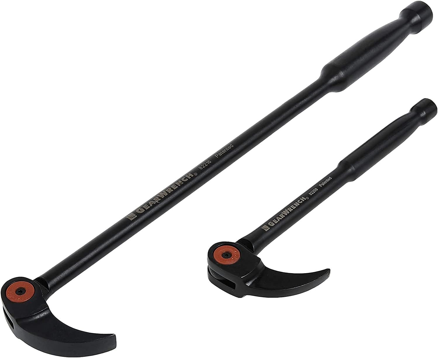 Versatile Indexing Pry Bar Set - 8" & 16" for Mechanics & Technicians