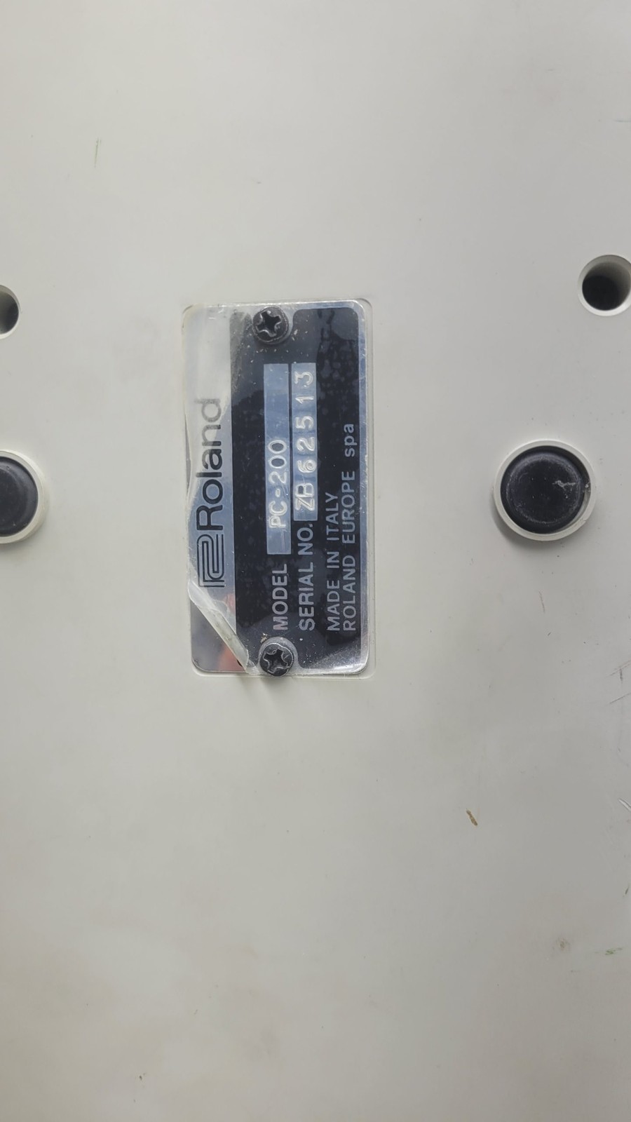 Roland PC-200 keyboard [Non-functional / For parts]