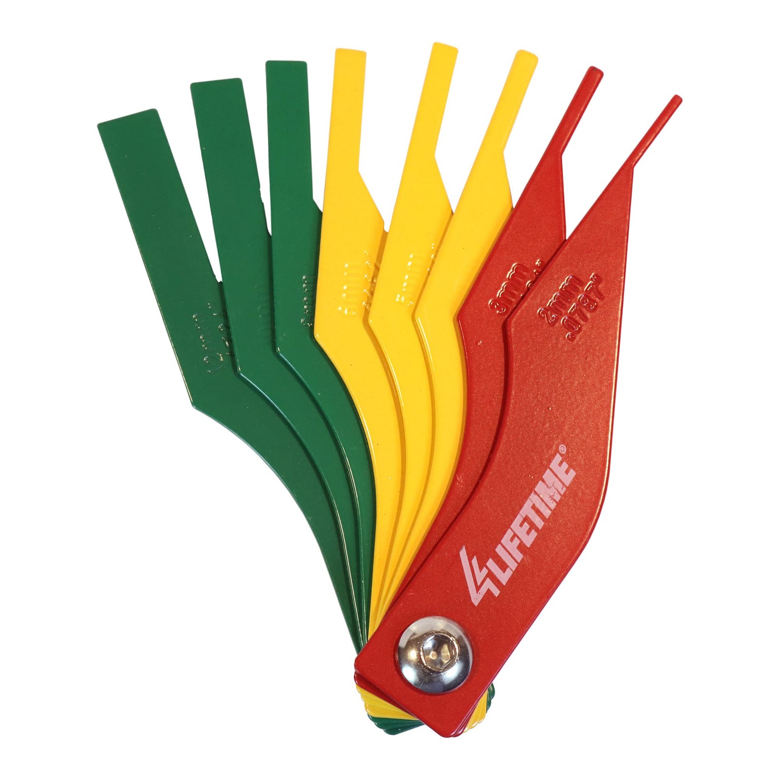4LIFETIMELINES Brake Pad Thickness Gauge – Color-Coded Lining...