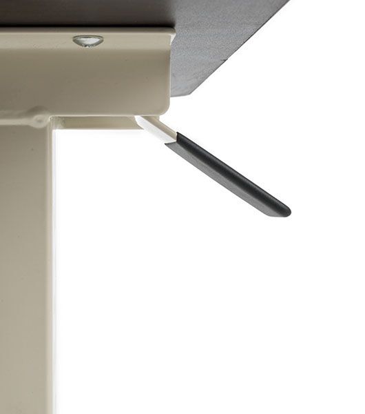 Medacure Hospital Bed Table Overbed Table with Wheels & Adjustable Height