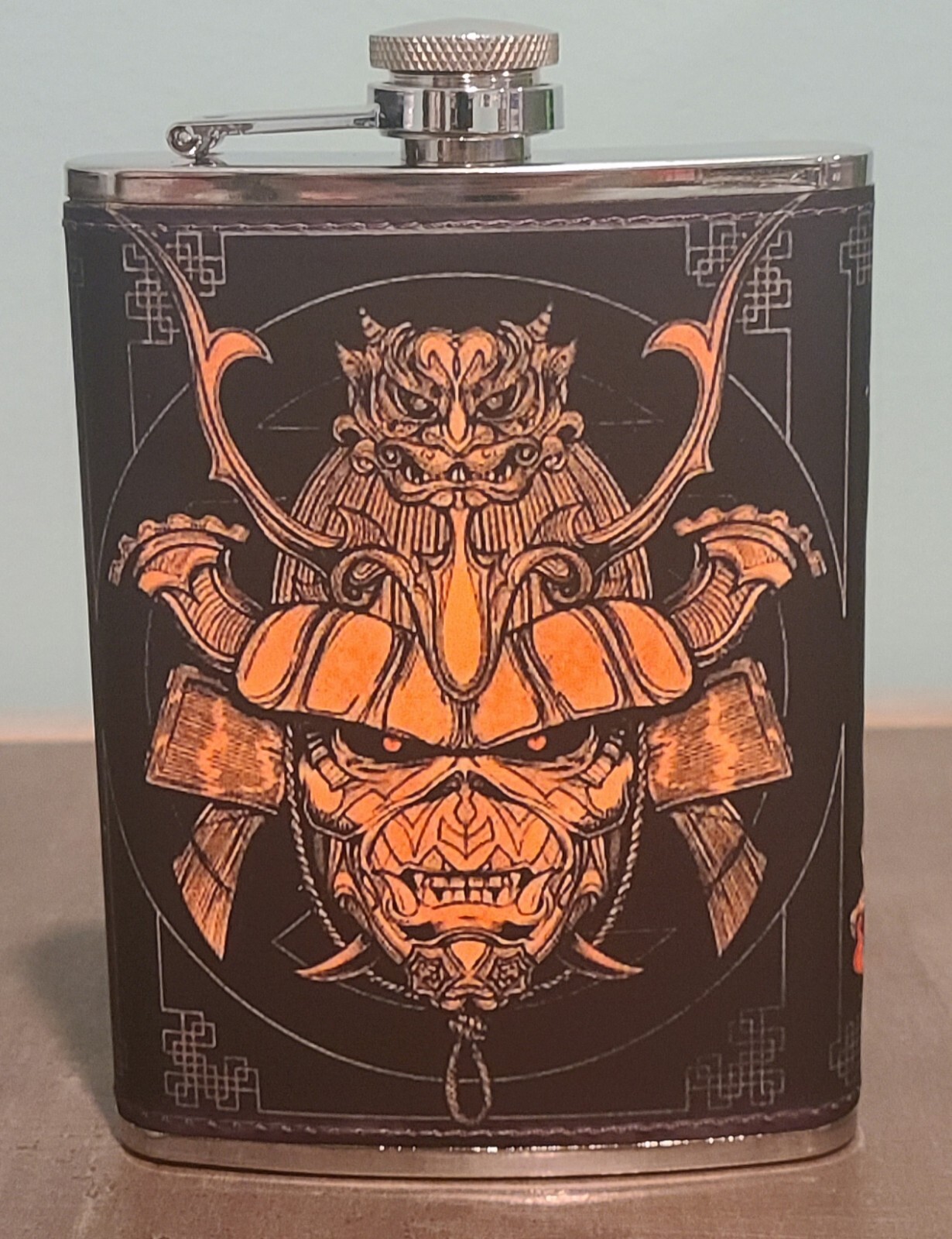 Iron Maiden: Can I Play With Madness 8 oz flask custom made NEW