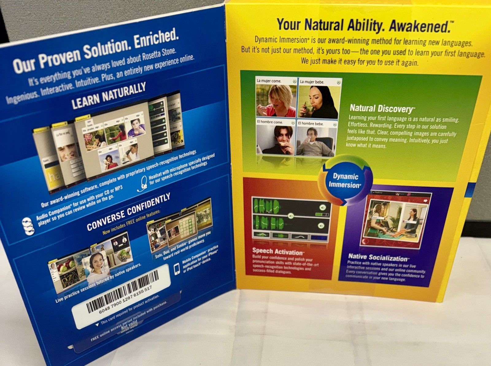 Rosetta Stone Italian Language Software Version 4 – Levels 1–5 – PC/Mac New