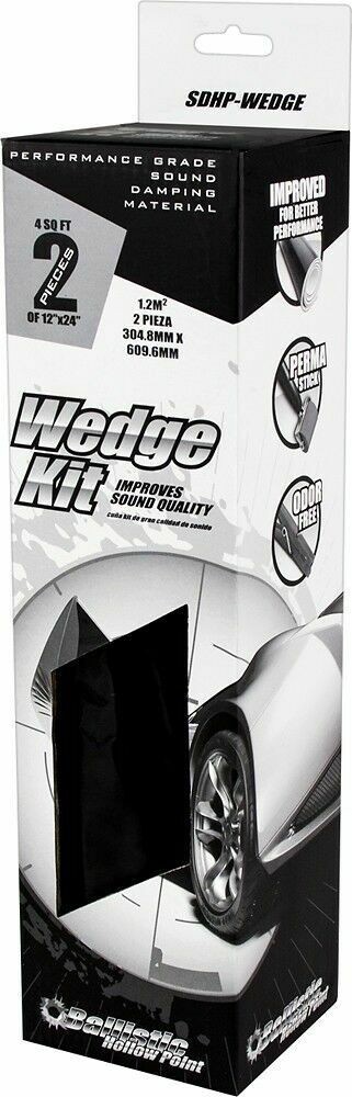 Sound Dampening Ballistic SDHP-WEDGE Hollow Point Series Wedge Kit 12" x 24"
