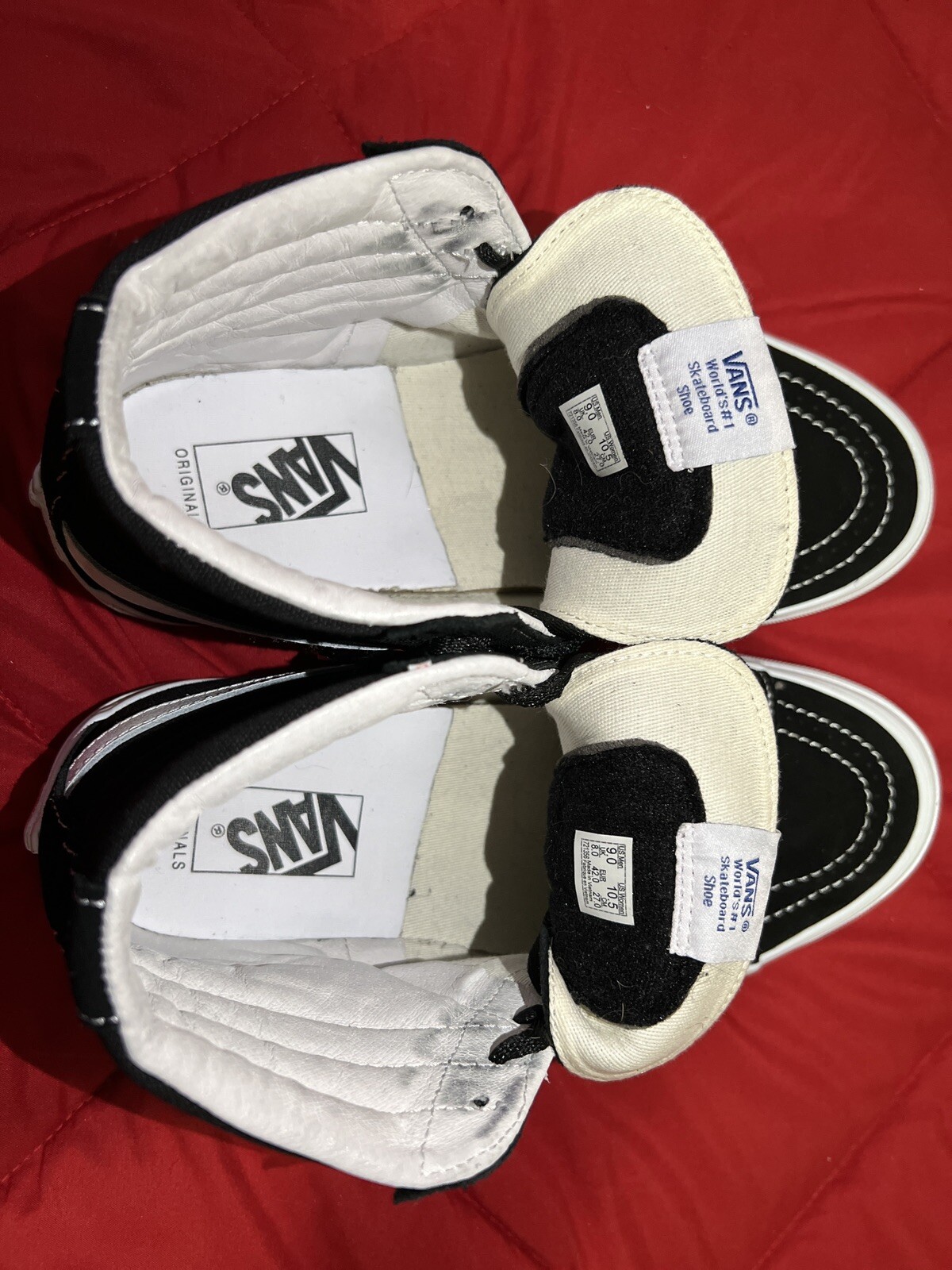 Vans VAULT old skool sk8 hi’s