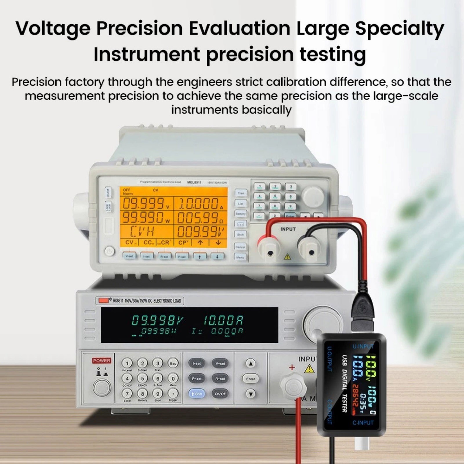 Portable USB Type C Voltmeter Current Meter with 5A Interface for Device Testing
