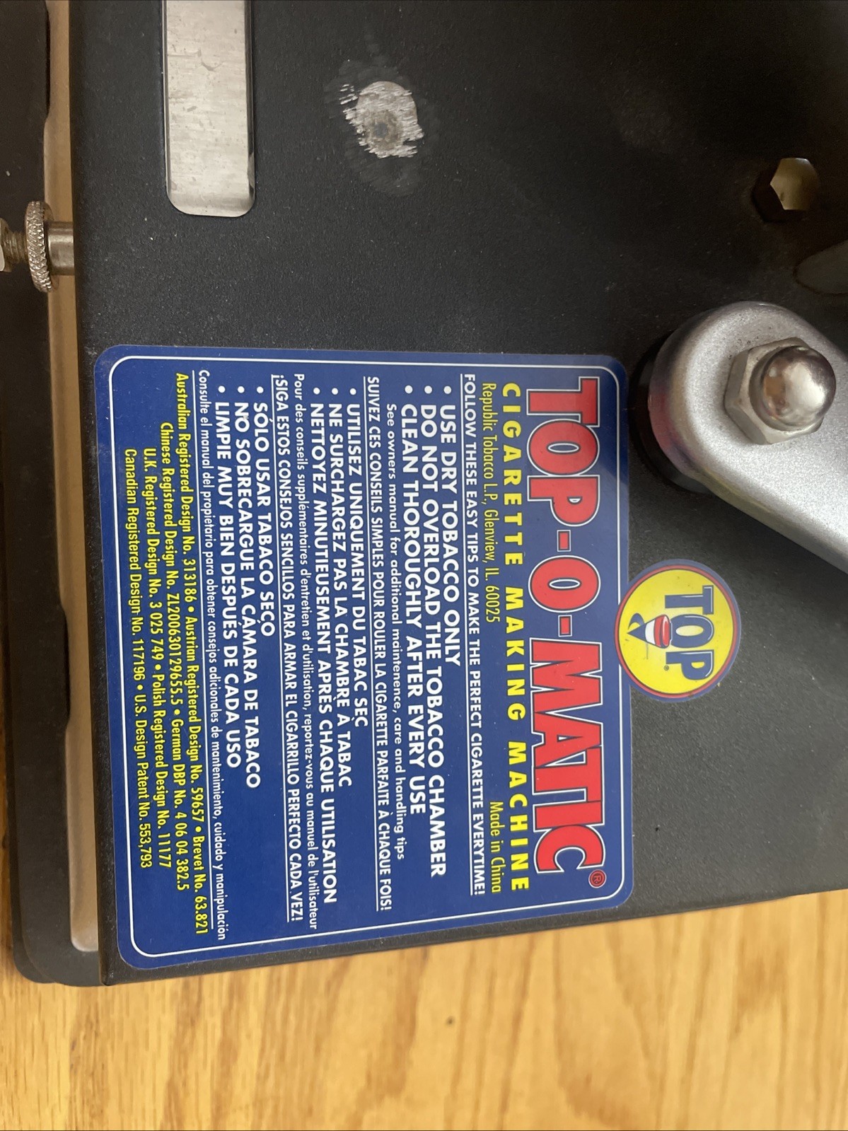 💥 TOP-O- MATIC CIGARETTE ROLLING MACHINE ✨ WORKS