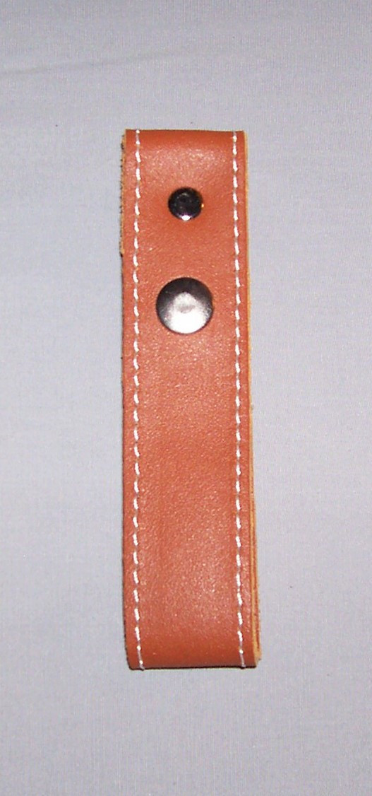 New TAN BULL WHIP HOLSTER INDIANA JONES STYLE (Bullwhip Holder)